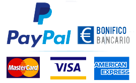 PayPal Mastercard Visa Bonifico Bancario